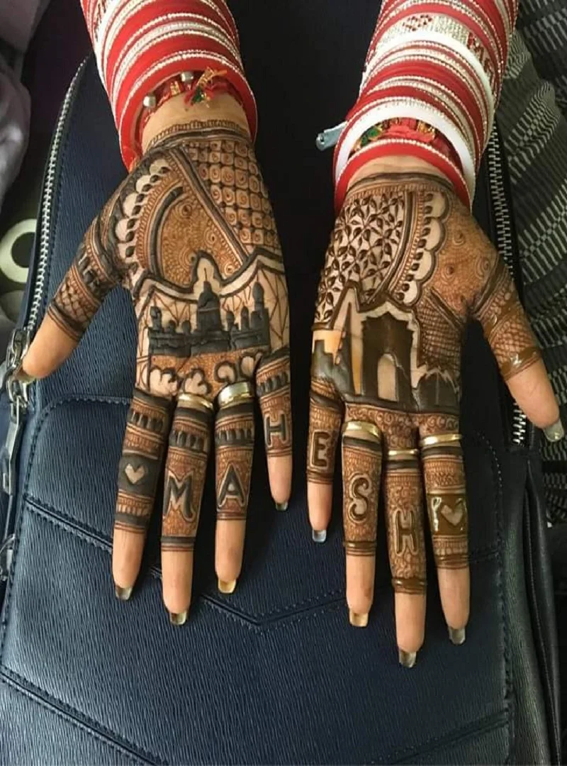 Gallery-Latest Mehandi Work