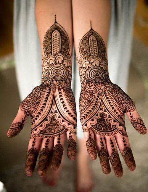 Mughlai Henna Design | Bridal Henna design | Shaded Mehndi Design Tutorial  | @Beyouandbeauty - YouTube