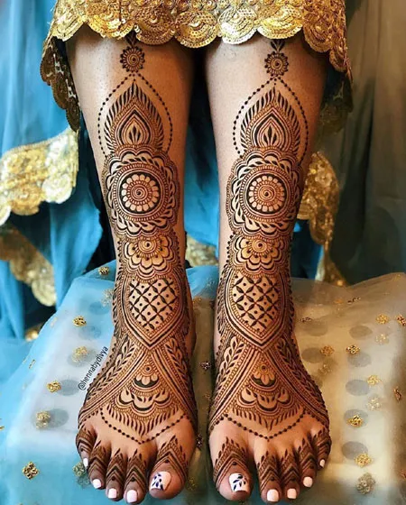 Foot-Mehandi