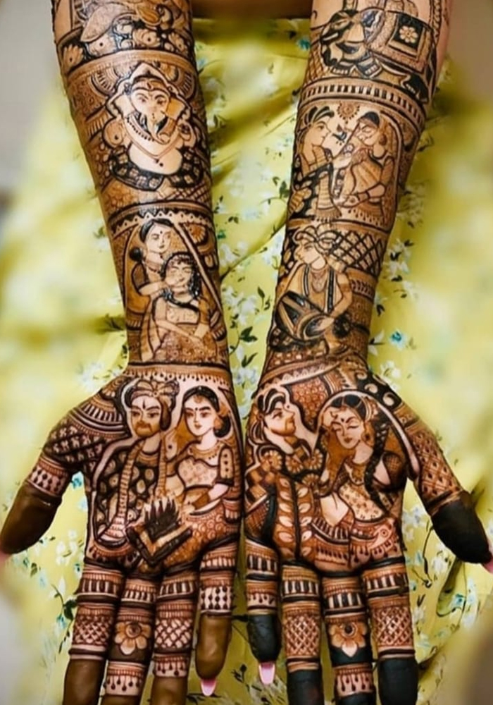 31 Full Hand Mehndi Design For Your Special Day