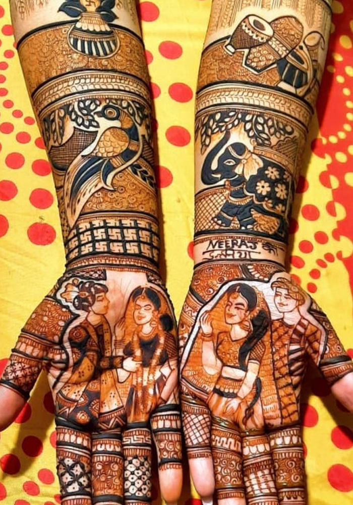 29 Remarkable Peacock Mehndi Designs for the Brides of Today